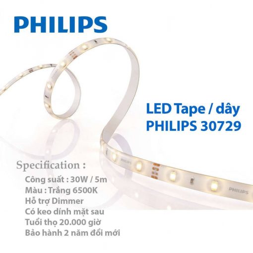 LED Tape LED day Philips 30729 6500K 30W 5