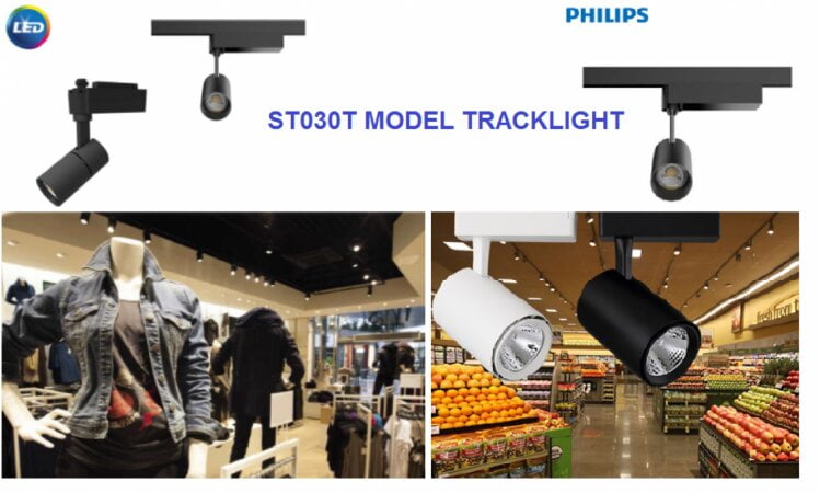 Đèn LED chiếu điểm spotlight trưng bày sản phẩm