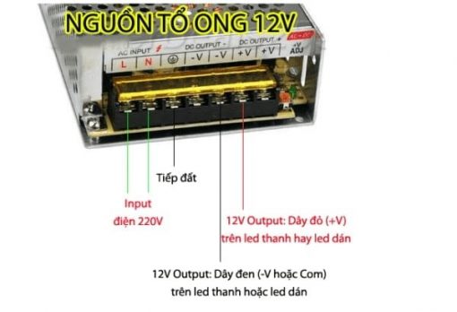 lap dat nguon to ong 12v