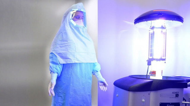 đèn tia cực tím uv khử khuẩn trong y tế