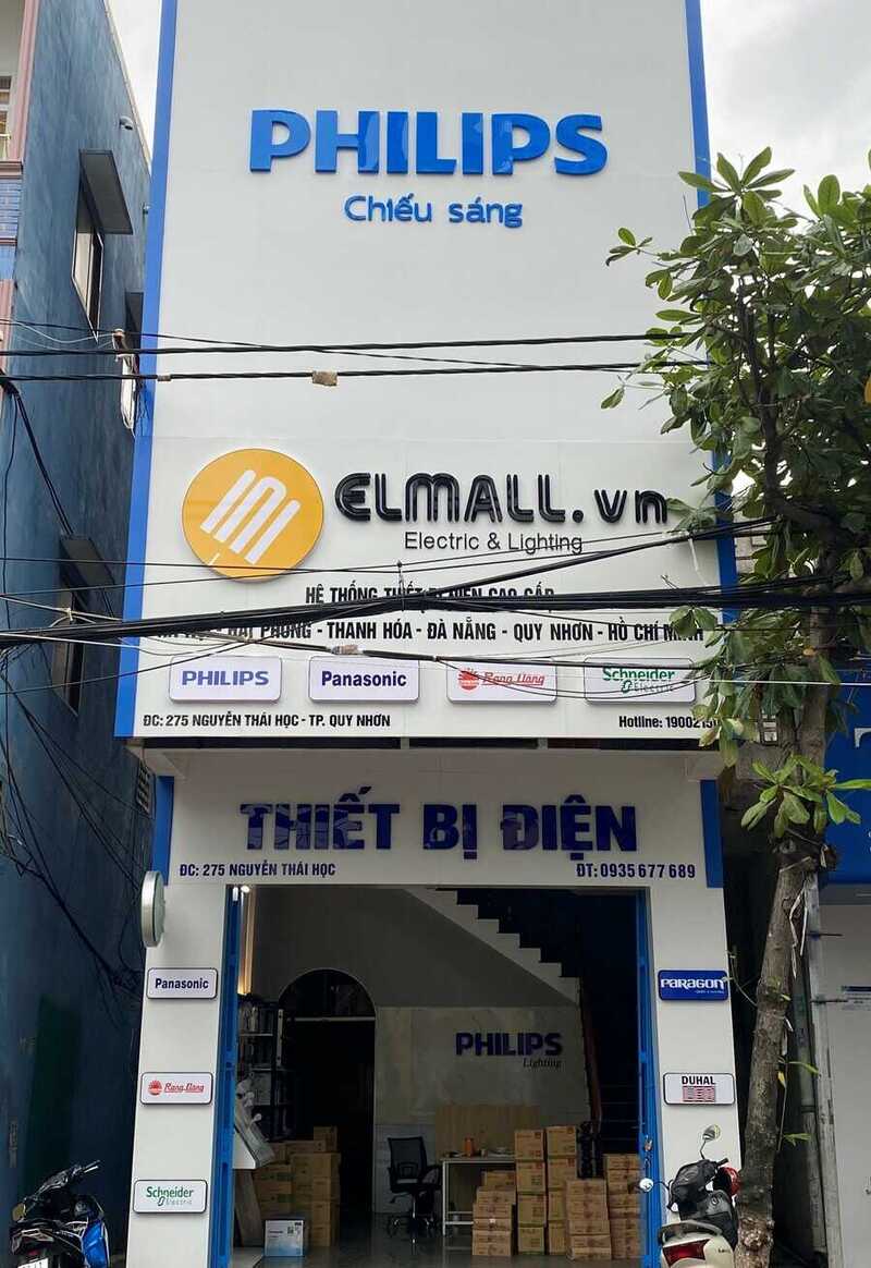 showroom den led quy nhon
