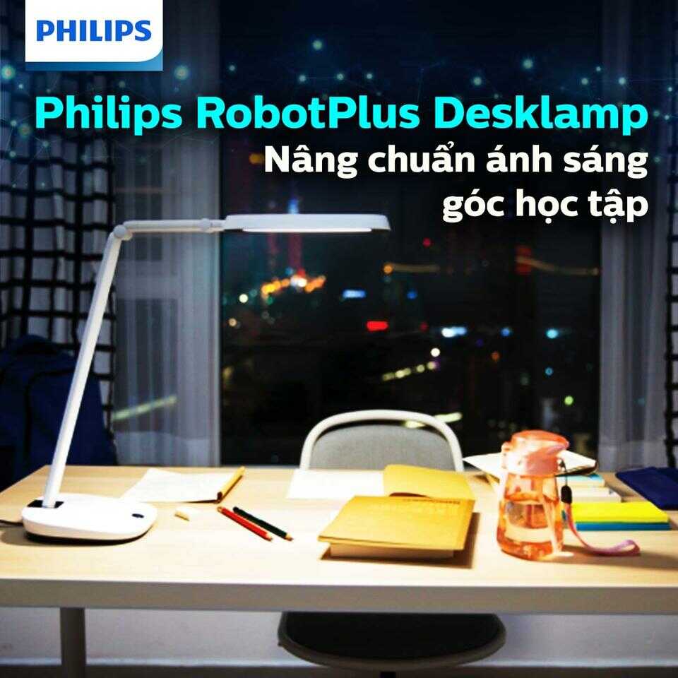Den ban philips led robotplus dsk601 rd 13w 4