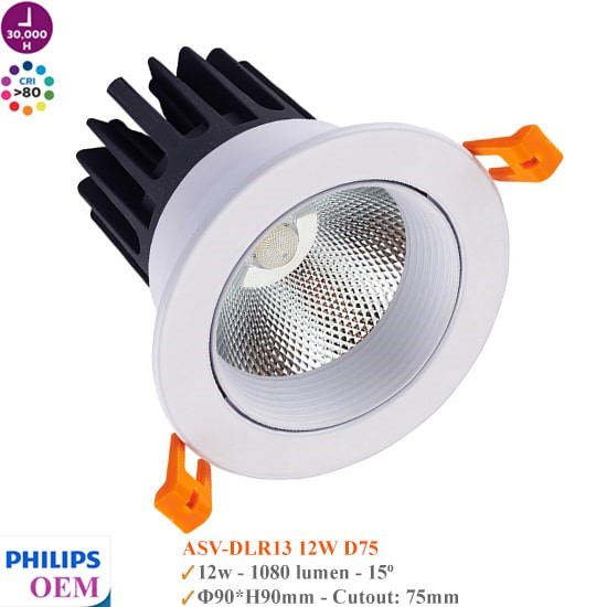 den spotlight led philips oem asv dlr13